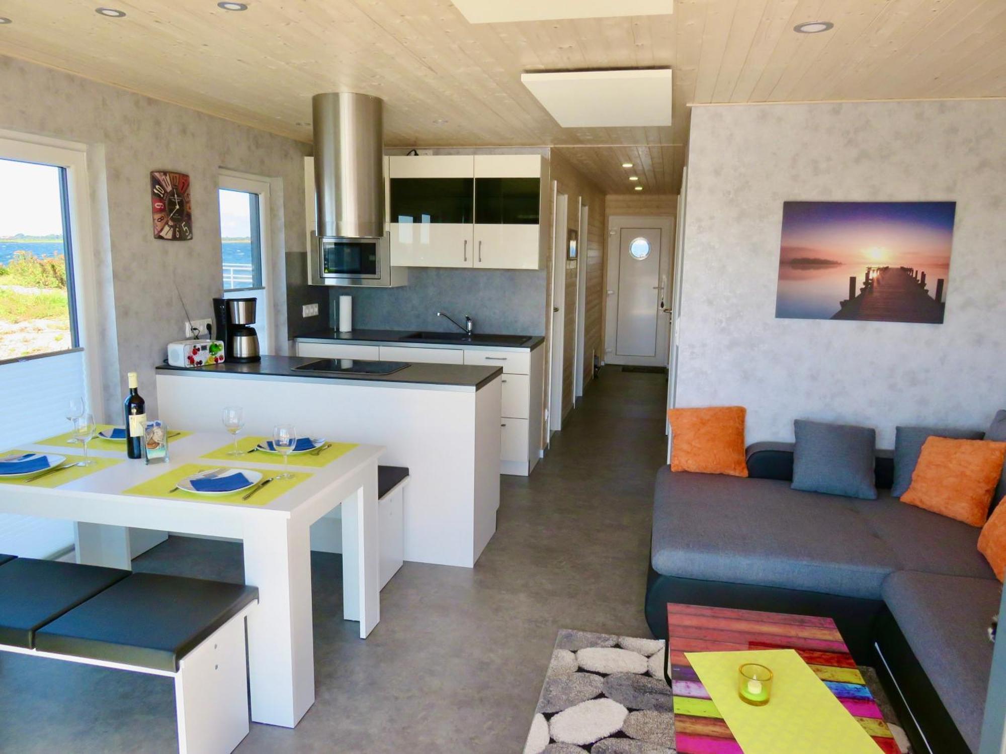 Hausboot Fehmarn Hotel Bagian luar foto